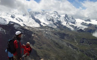 Oberrothorn (3415 m) und Unterrothorn (3103 m), Zermatt